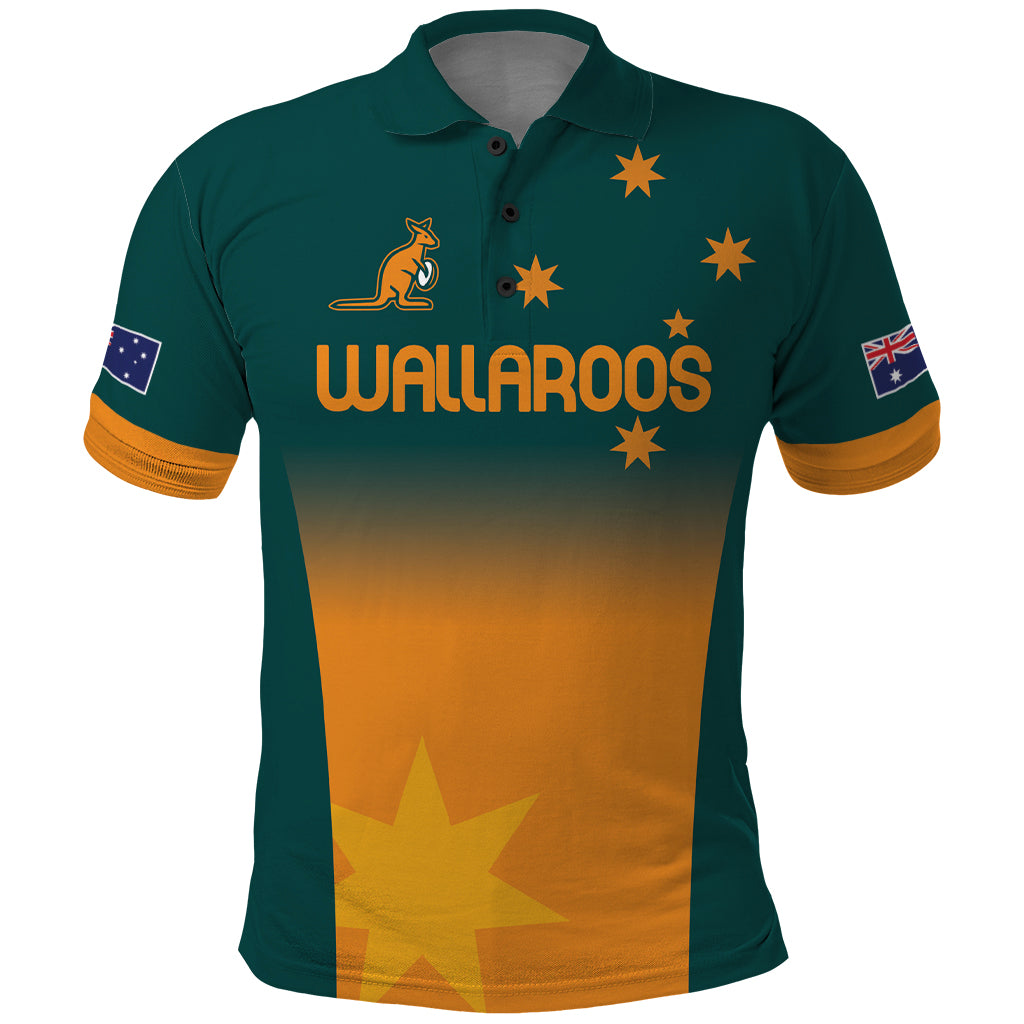 Custom Wallaroos Womens Rugby Polo Shirt Sporty Style