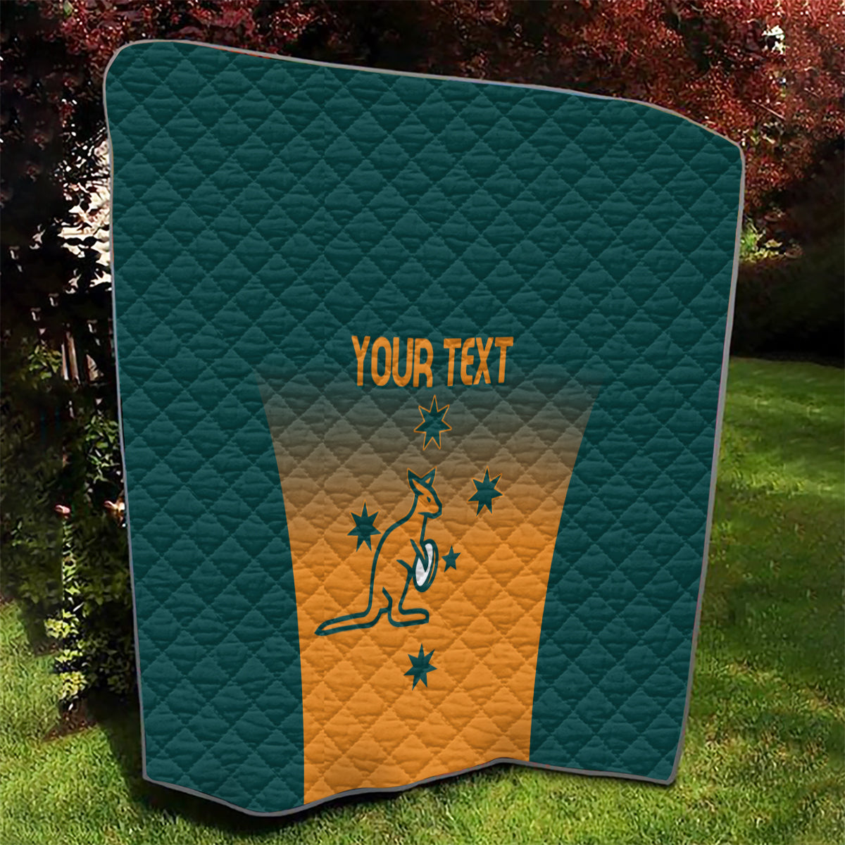 Custom Wallaroos Womens Rugby Quilt Sporty Style