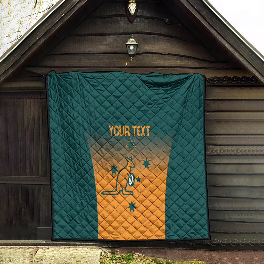 Custom Wallaroos Womens Rugby Quilt Sporty Style