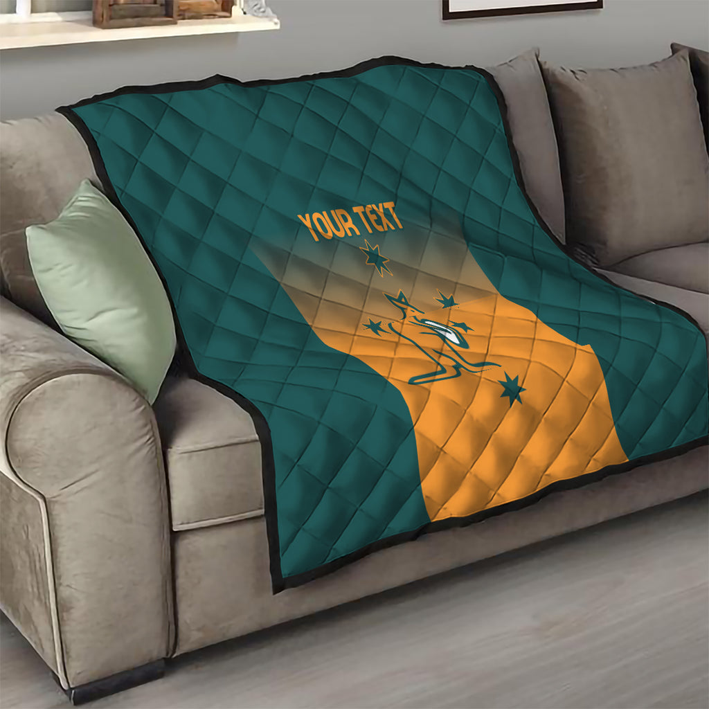 Custom Wallaroos Womens Rugby Quilt Sporty Style