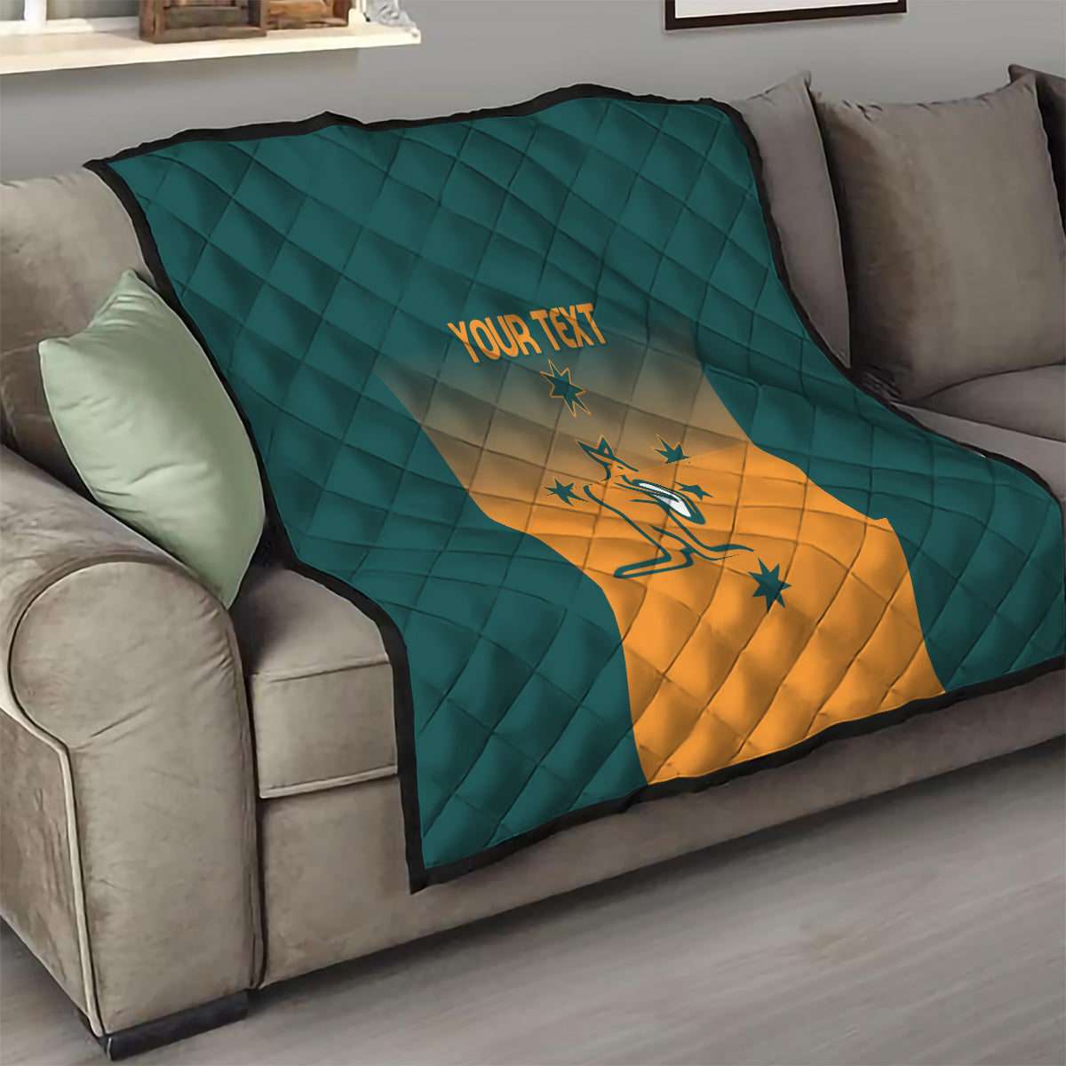 Custom Wallaroos Womens Rugby Quilt Sporty Style