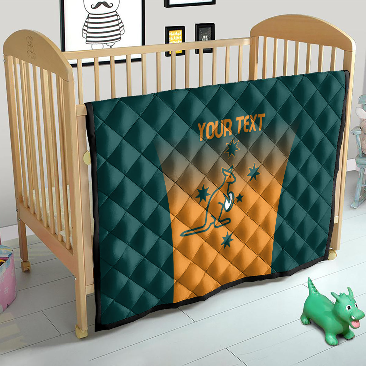 Custom Wallaroos Womens Rugby Quilt Sporty Style