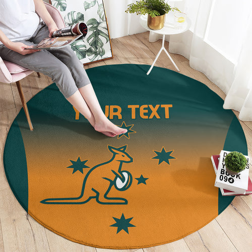 Custom Wallaroos Womens Rugby Round Carpet Sporty Style