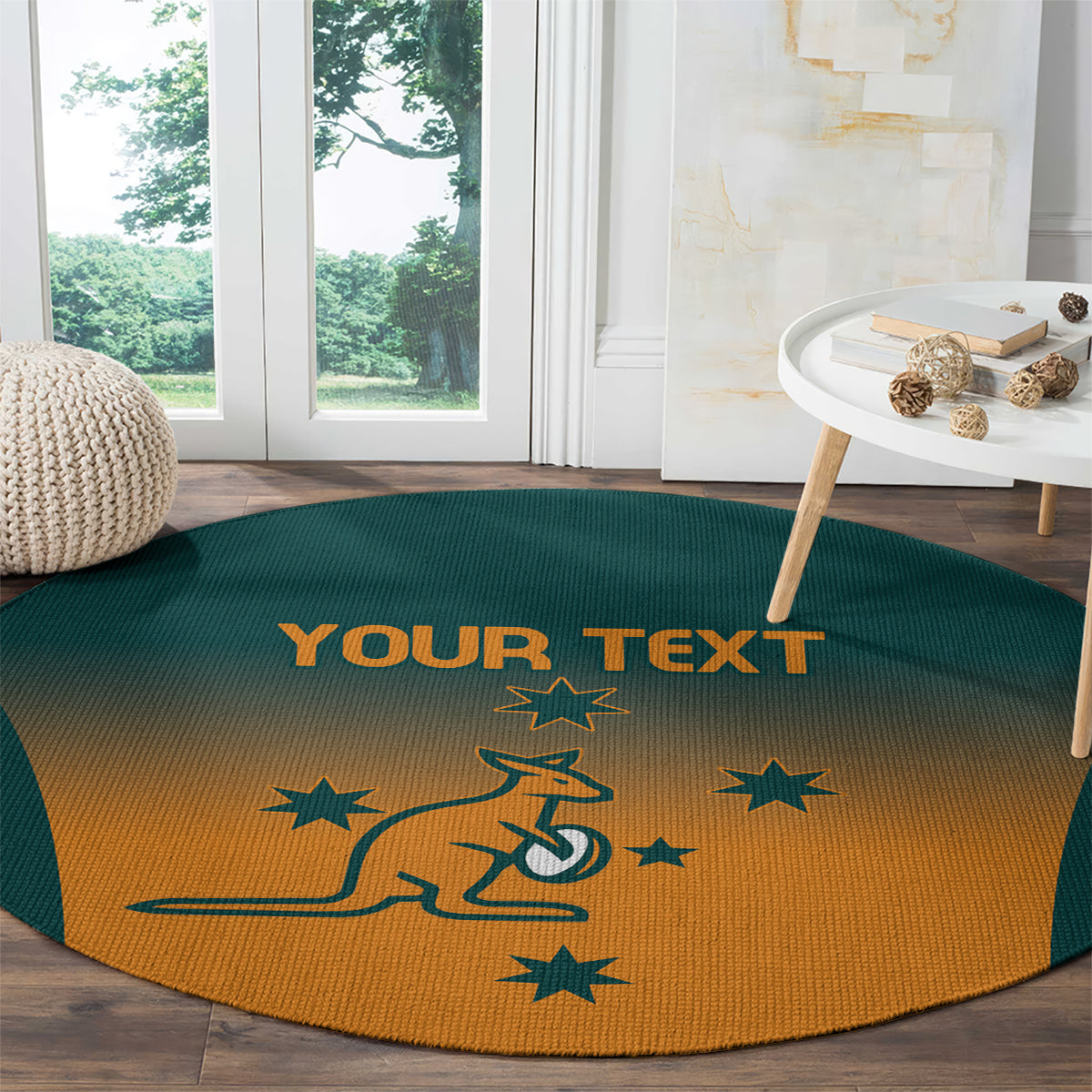 Custom Wallaroos Womens Rugby Round Carpet Sporty Style