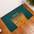 Custom Wallaroos Womens Rugby Rubber Doormat Sporty Style