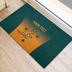 Custom Wallaroos Womens Rugby Rubber Doormat Sporty Style