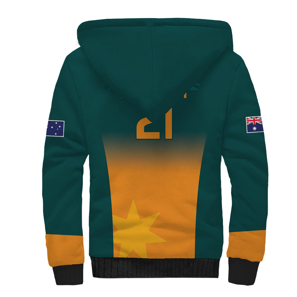 Custom Wallaroos Womens Rugby Sherpa Hoodie Sporty Style