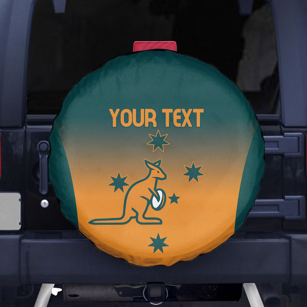 Custom Wallaroos Womens Rugby Spare Tire Cover Sporty Style