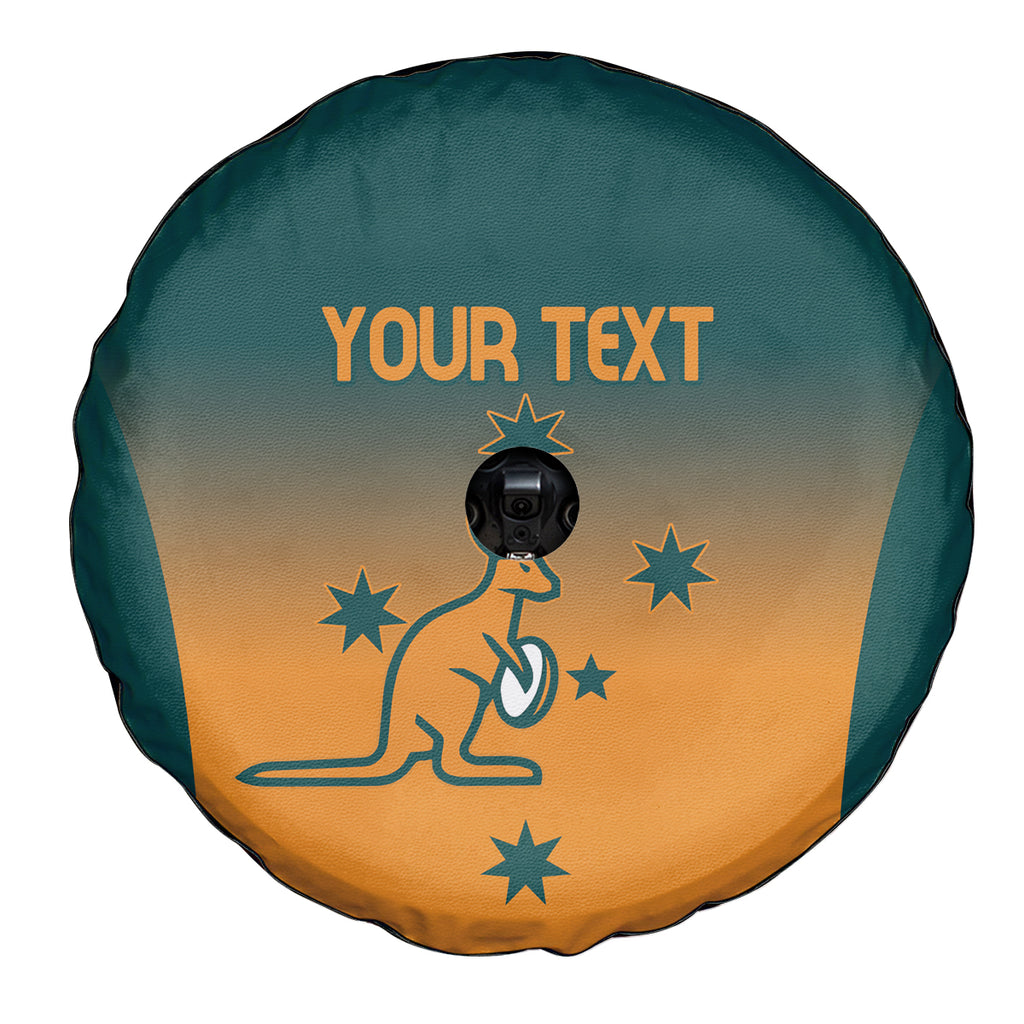 Custom Wallaroos Womens Rugby Spare Tire Cover Sporty Style