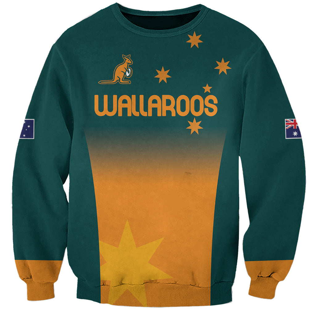 Custom Wallaroos Womens Rugby Sweatshirt Sporty Style