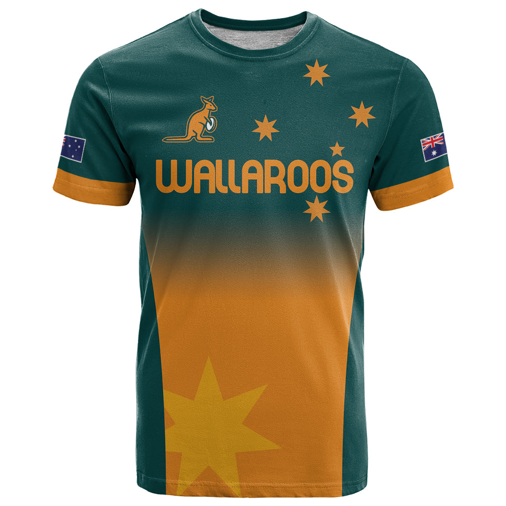 Custom Wallaroos Womens Rugby T Shirt Sporty Style