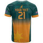 Custom Wallaroos Womens Rugby T Shirt Sporty Style