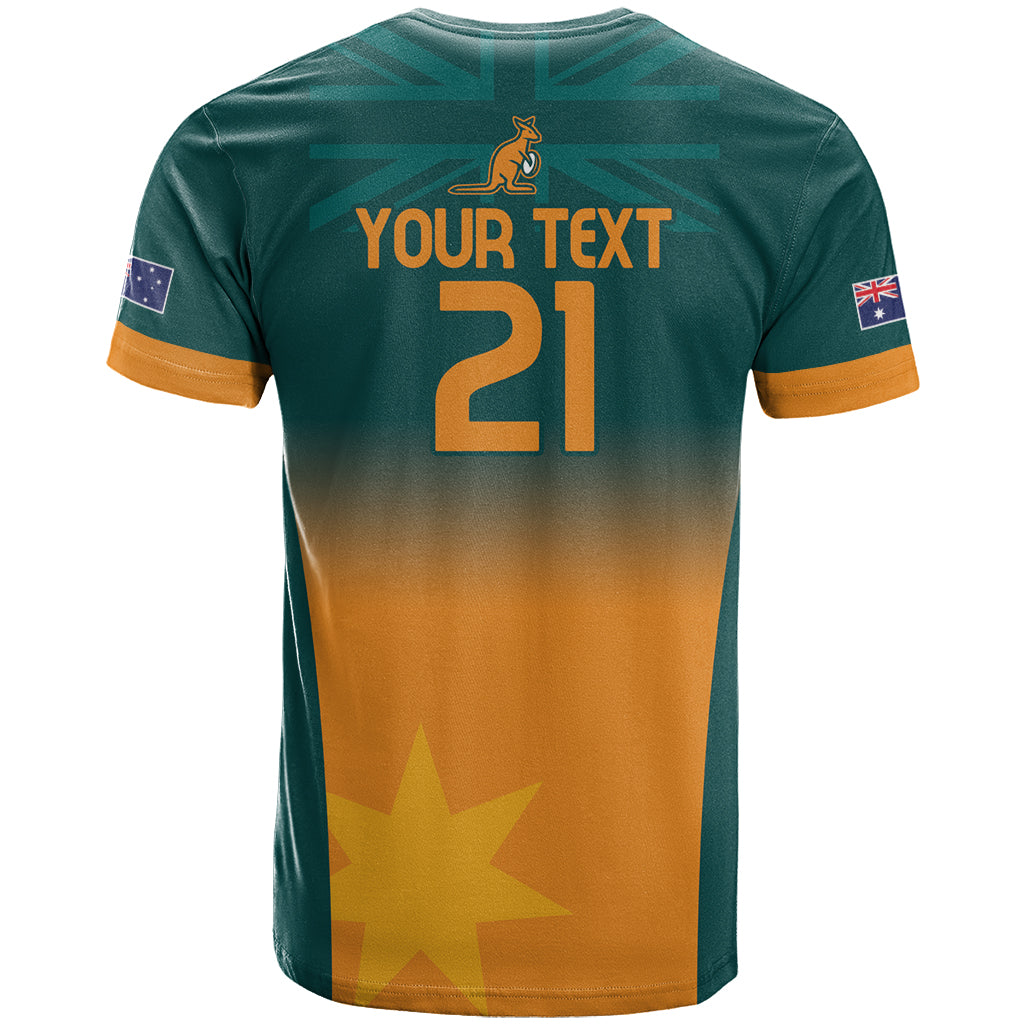 Custom Wallaroos Womens Rugby T Shirt Sporty Style