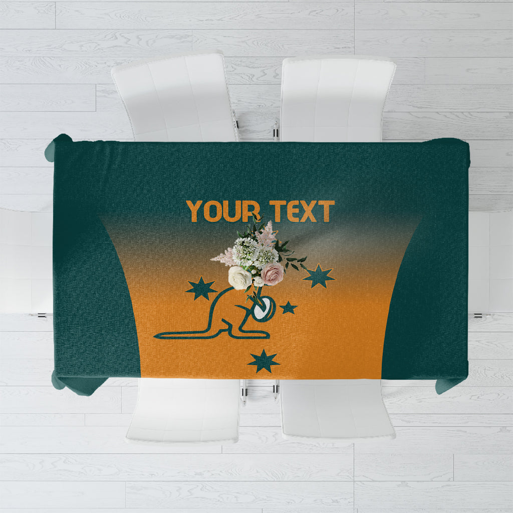 Custom Wallaroos Womens Rugby Tablecloth Sporty Style