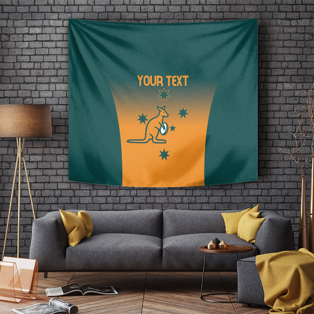 Custom Wallaroos Womens Rugby Tapestry Sporty Style