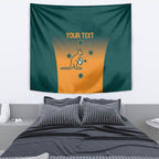 Custom Wallaroos Womens Rugby Tapestry Sporty Style