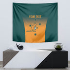 Custom Wallaroos Womens Rugby Tapestry Sporty Style