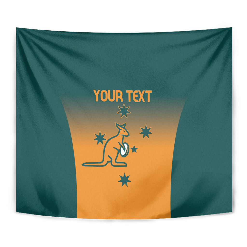 Custom Wallaroos Womens Rugby Tapestry Sporty Style