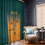 Custom Wallaroos Womens Rugby Window Curtain Sporty Style