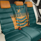Custom Wallaroos Womens Rugby Back Car Seat Cover Aboriginal Dots Art