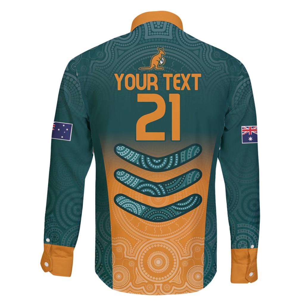 Custom Wallaroos Womens Rugby Family Matching Tank Maxi Dress and Hawaiian Shirt Aboriginal Dots Art