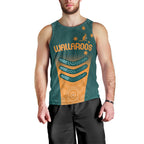 Custom Wallaroos Womens Rugby Men Tank Top Aboriginal Dots Art
