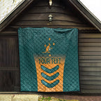 Custom Wallaroos Womens Rugby Quilt Aboriginal Dots Art