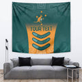 Custom Wallaroos Womens Rugby Tapestry Aboriginal Dots Art