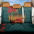 Custom Wallaroos Rugby ANZAC Back Car Seat Cover Poppy Soldier With Aboriginal Dots Art