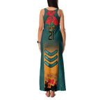 Custom Wallaroos Rugby ANZAC Family Matching Tank Maxi Dress and Hawaiian Shirt Poppy Soldier With Aboriginal Dots Art
