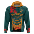 Custom Wallaroos Rugby ANZAC Hoodie Poppy Soldier With Aboriginal Dots Art