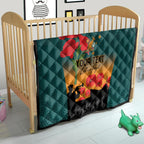 Custom Wallaroos Rugby ANZAC Quilt Poppy Soldier With Aboriginal Dots Art