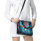 Custom Sharks Rugby ANZAC Shoulder Handbag Gallipoli Soldier With Aboriginal Art