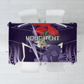 Custom Storm Rugby ANZAC Tablecloth Melbourne Gallipoli Soldier With Aboriginal Art