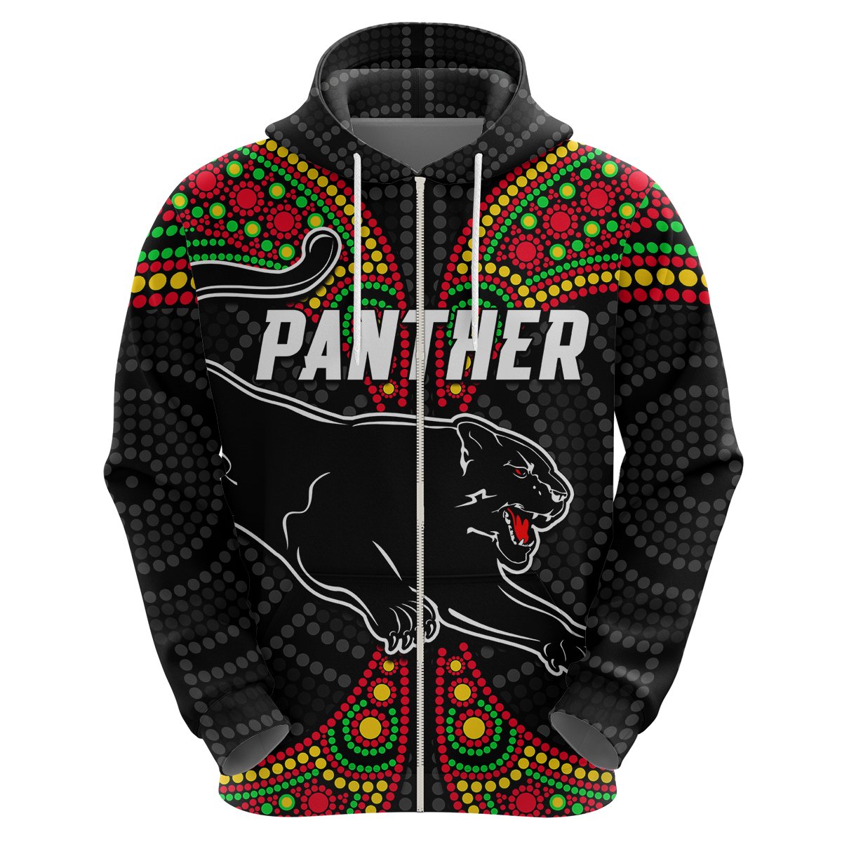 custom-text-and-number-panthers-liquorice-allsorts-rugby-aboriginal-hoodie