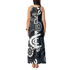 Custom Carlton Blues NAIDOC Week 2024 Tank Maxi Dress Fire Burning Aboriginal Dots Art