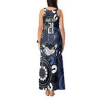 Custom Geelong Cats NAIDOC Week 2024 Tank Maxi Dress Fire Burning Aboriginal Dots Art