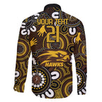 Custom Hawthorn NAIDOC Week 2024 Family Matching Summer Maxi Dress and Hawaiian Shirt Fire Burning Aboriginal Dots Art