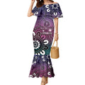 NAIDOC Week 2024 Fire Burning Mermaid Dress Aboriginal Dots Pink Art