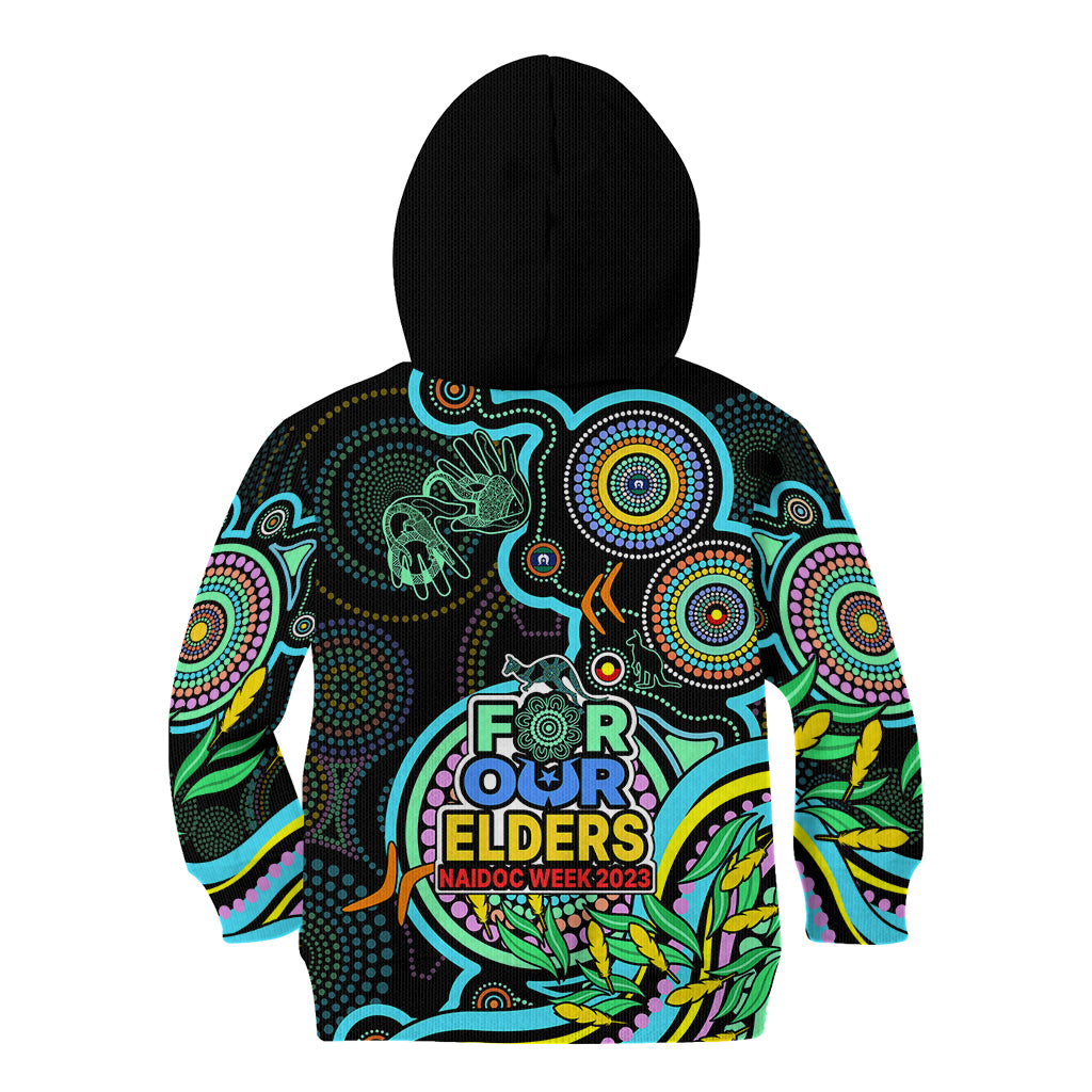 naidoc-week-2023-kid-hoodie-indigenous-tribal-ver02-aqua