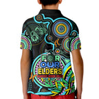 naidoc-week-2023-kid-polo-shirt-indigenous-tribal-ver02-aqua