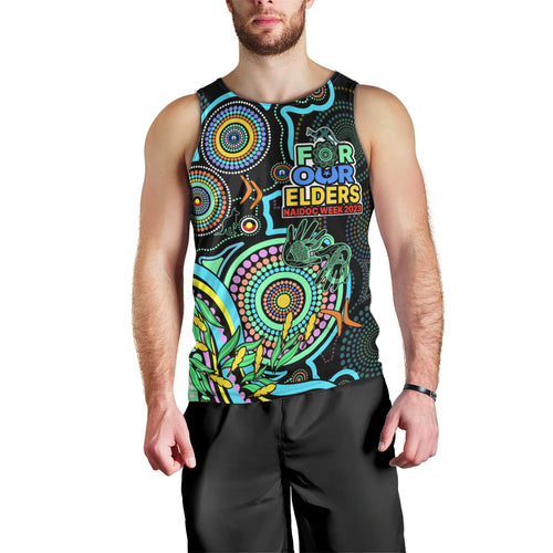naidoc-week-2023-men-tank-top-indigenous-tribal-ver02-aqua