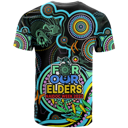naidoc-week-2023-t-shirt-indigenous-tribal-ver02-aqua