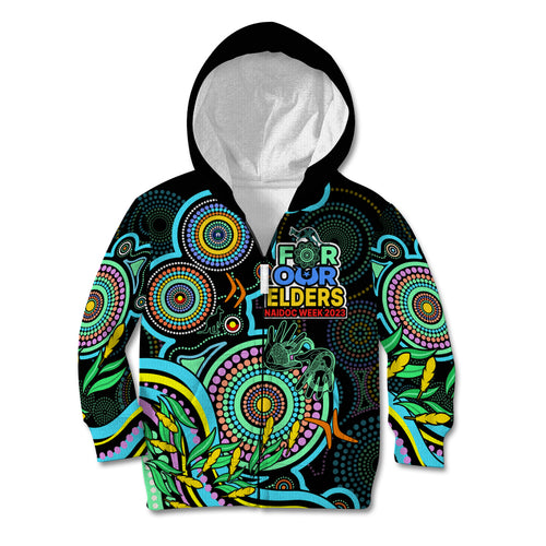 custom-naidoc-week-2023-kid-hoodie-indigenous-tribal-ver02-aqua