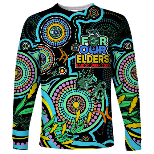 custom-naidoc-week-2023-long-sleeve-shirt-indigenous-tribal-ver02-aqua