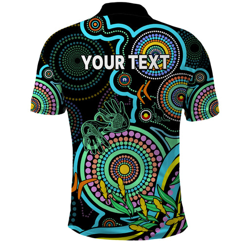 custom-naidoc-week-2023-polo-shirt-indigenous-tribal-ver02-aqua