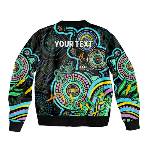 custom-naidoc-week-2023-sleeve-zip-bomber-jacket-indigenous-tribal-ver02-aqua