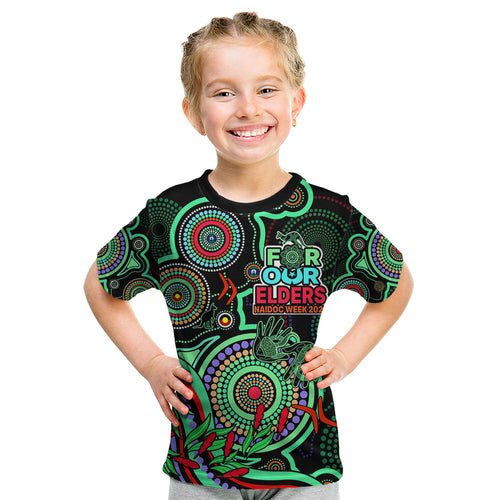 custom-naidoc-week-2023-kid-t-shirt-indigenous-tribal-ver02-green