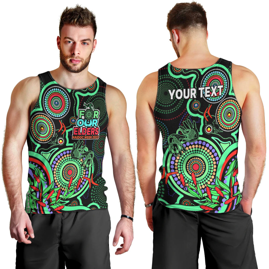 custom-naidoc-week-2023-men-tank-top-indigenous-tribal-ver02-green