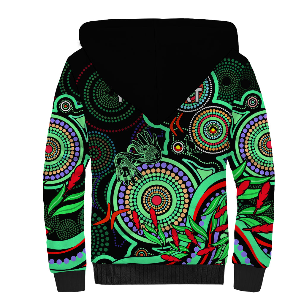 custom-naidoc-week-2023-sherpa-hoodie-indigenous-tribal-ver02-green
